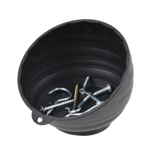 Trojan Magnetic Bowl - 150mm - Black - Durable Impact-Resistant Design – view 2 - Auzzistore