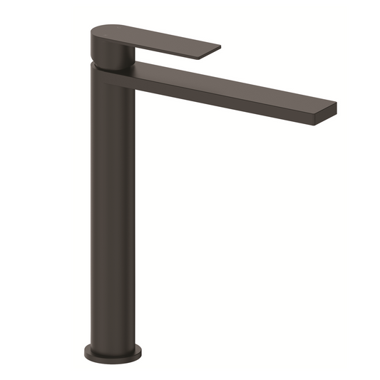 Mondella Black Matte Rococo Tall Basin Mixer - 273mm - Water-Saving