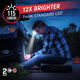 Energizer 100 Lumen Headlight Torch - 3 LED - Plastic - Comfortable Fit