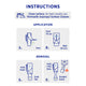 Permastik Small Utility Hooks 10 Pack - 20mm x 30mm - Holds 300g - Easy Application