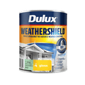 Dulux Weathershield Exterior Paint - 1L Deep Gloss - UV Protection