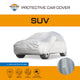 Weathershield Outdoor SUV Car Cover - Full-Size - 1500mm x 1400mm x 4800mm - Silver - Weather-Resistant Protection