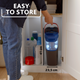 Vileda h2pro Flat Mop - 1.2L - Efficient Water Separation - Streak-Free Clean