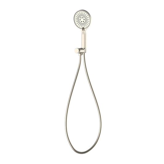 Mondella Resonance Hand Shower Set - 5 Function - 1.5m Hose - Brushed Nickel - WELS 3 Star 9L/min