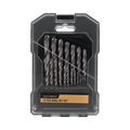Craftright 19 Piece Drill Bit Set - High-Speed Steel - 1mm to 10mm
