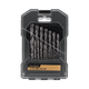 Craftright 19 Piece Drill Bit Set - High-Speed Steel - 1mm to 10mm