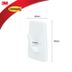 Command White Adhesive Micro Hooks - 20mm x 30mm - Plastic - Damage-Free - 3 Pack