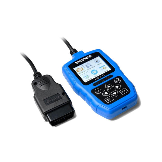 Kincrome OBD2 Scan Tool Semi Pro - 61mm TFT Display - Real-Time Data