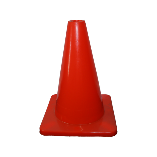 Syneco 300mm PVC Safety Cone - High-Visibility Orange - Traffic Management