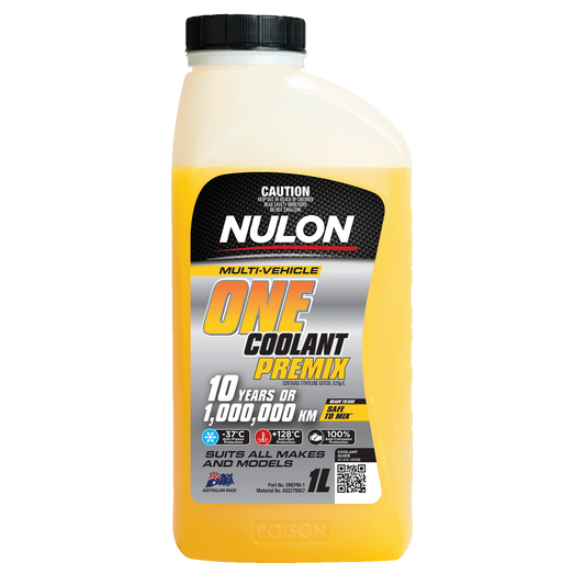 Nulon Multi Vehicle One Coolant Premix 1L - Universal Anti-Freeze & Anti-Boil