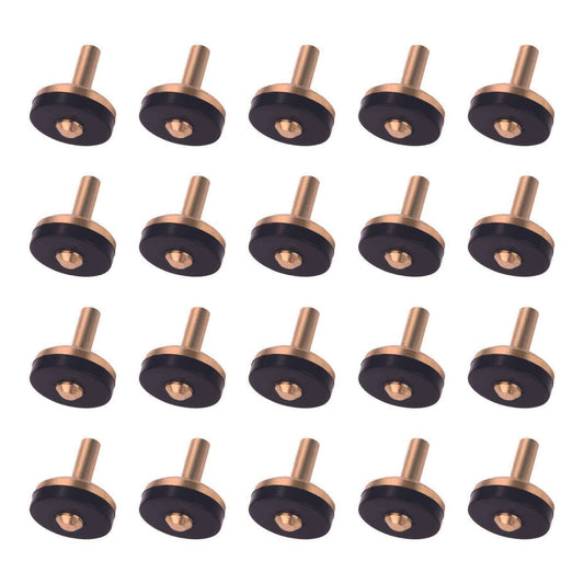 Kinetic 12mm Brass Tap Valve - 20 Pack - Leak-Free Connections - Auzzistore