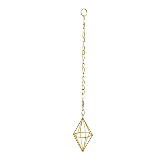 Jack Diamond Hanging Planter - 1 Pack - 65mm x 120mm - Gold