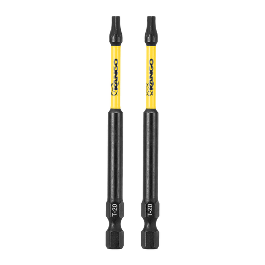 Kango 89mm TX20 HYPERTORQUE Impact Driver Bits 2 Pack - High Torque - Magnetised Tips – view 2 - Auzzistore