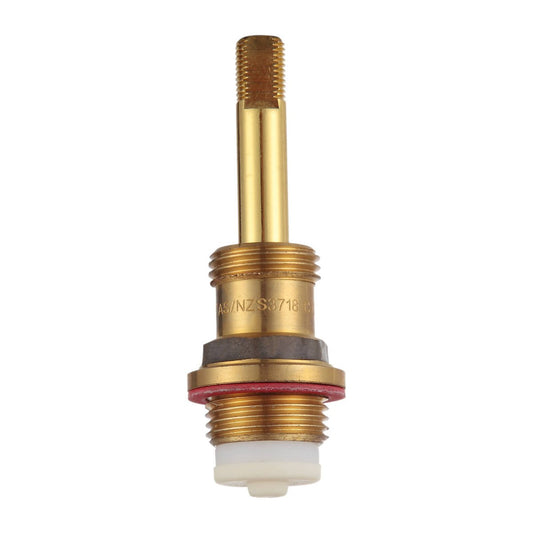 Shaw Mason Gold Plated Basin Spindle - Brass - 64mm x 169mm - Durable Water Control - Auzzistore