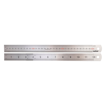 Crescent Lufkin 300mm Stainless Steel Rule - Accurate Marking - Durable