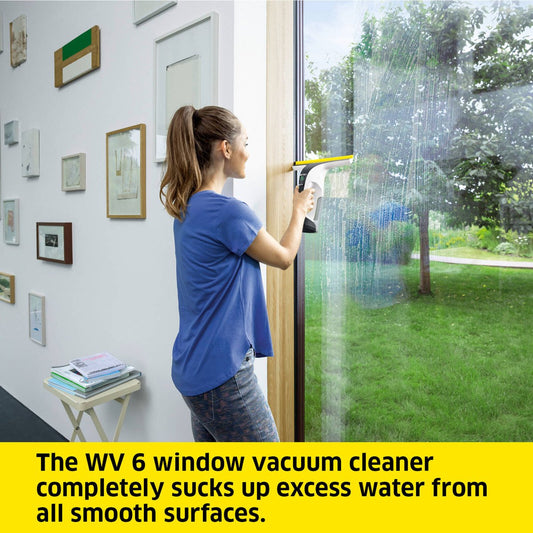 Karcher Wv 6 Plus Window Vac - Cordless Window Cleaner - 100 Min Run Time - White – view 2