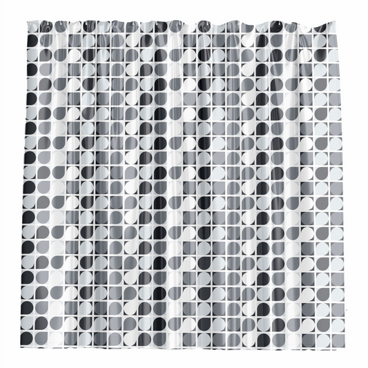 Barelli Polyester Shower Curtain Droplet Dreams 180x180cm - Water-Resistant