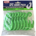Lion Cargo Net Hooks 8 Pack 8mm Polypropylene UV Stabilised