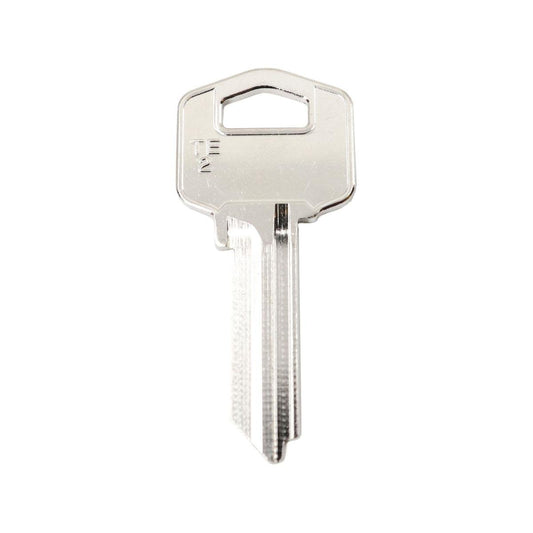 EHI Silver Blank Key - 54mm Nickel Plated Brass - Easy To Carry - Auzzistore