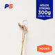Permastik Clear Mini Clips 12 Pack - Humidity Resistant - Plastic - Easy Apply