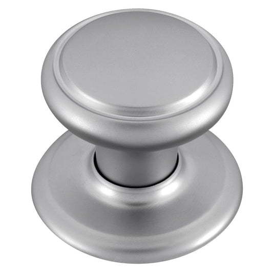 Gainsborough Classic Series Wardrobe Knob - 52mm - Aluminium - Satin Chrome - Auzzistore