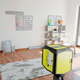 Ryobi 10m Red Cross Line Laser - Self-Levelling - Accurate Alignment