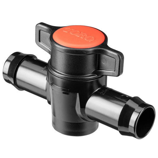 Toro 25mm In-Line Barbed Tap Polypropylene Durable Water Control - Auzzistore