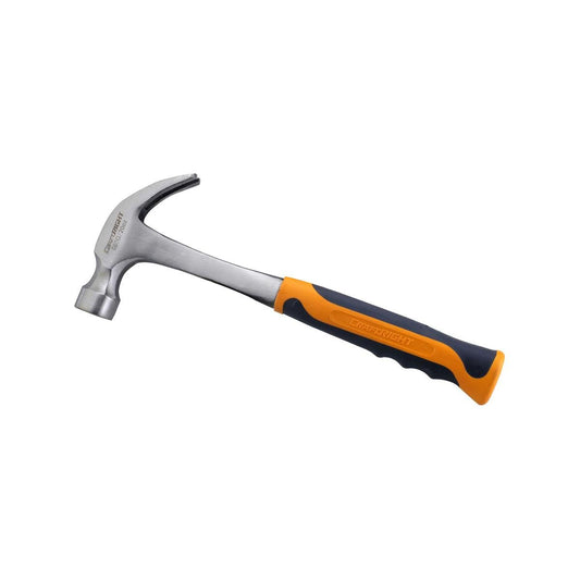 Craftright Solid Claw Hammer - 20oz - Carbon Steel - Soft Rubber Handle - Auzzistore