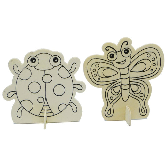 Boyle Pink Collection Craft Mini - 2 Pack - Plywood - Kids Craft – view 2