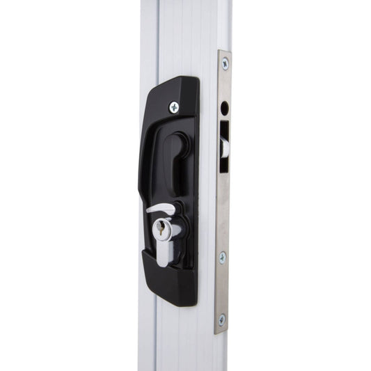 Gainsborough Security Deadlock - 45mm - Black - Anti-Lift Pin