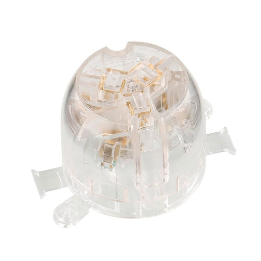 Deta 10A Miniature Plug Base - 59mm Polycarbonate - Easy Installation - Auzzistore