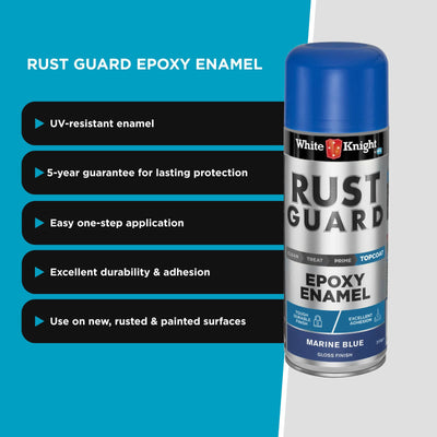White Knight Rust Guard - 310g - Solvent Based - UV Resistant