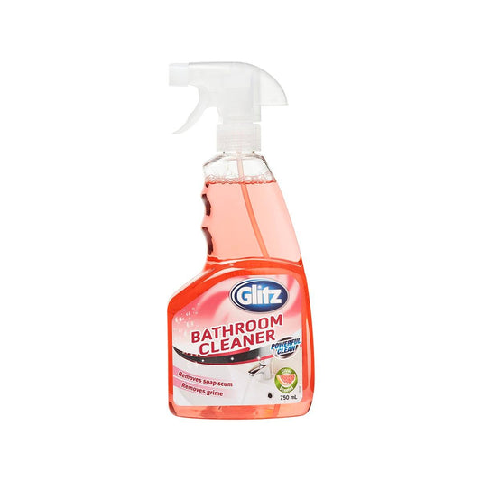 Glitz Bathroom Cleaner - 750ml - Citrus Scented - Powerful Clean