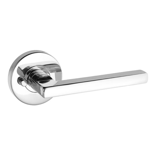 Gainsborough Privacy Leverset - 63mm - Zinc - Bright Chrome Finish - Auzzistore