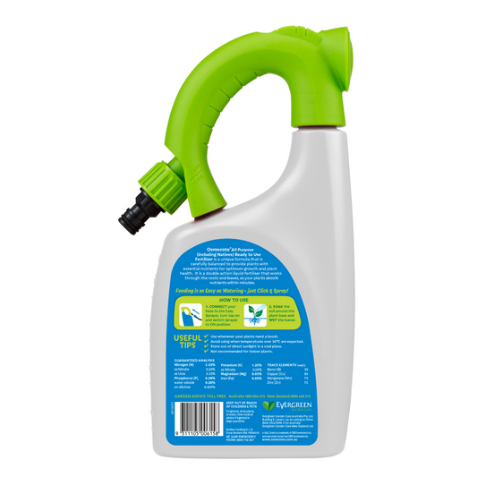 Scotts Osmocote All Purpose Liquid Fertiliser 1L Hose-On Boost – view 2 - Auzzistore