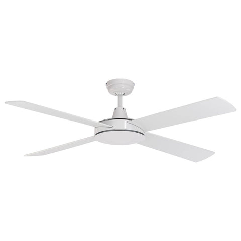 Mercator Grange Ceiling Fan - 130cm White - Plywood - Quiet Operation - Auzzistore