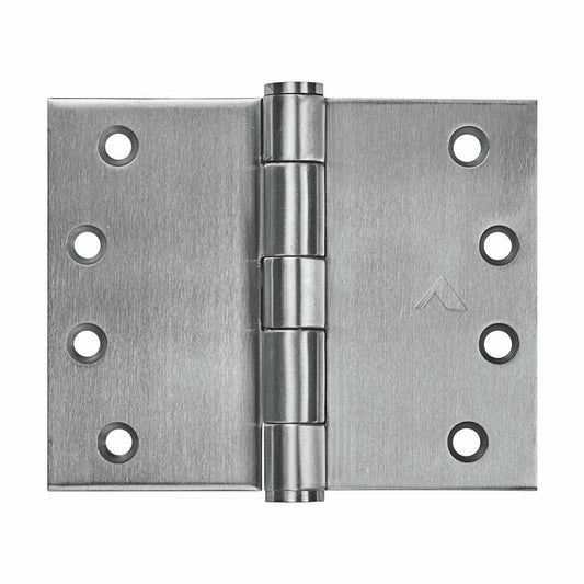 Pinnacle Wide Throw Hinge - 100mm - Satin Stainless Steel - Fixed Pin - 10 Pack - Auzzistore