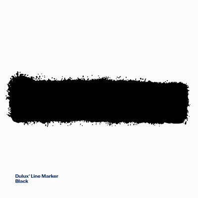 Dulux Black Spray Line Marker 500g - 0.5L - Fast Drying - High Visibility