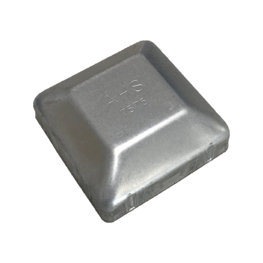 Australian Handyman Supplies 75mm Galvanised Steel Fence Post Cap - Auzzistore