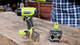 Ryobi 18V ONE+ Heat Gun Skin Only - Compact - 460°C - 4 Nozzles - LED Worklight