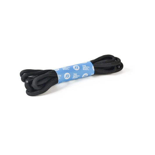 Bata Industrials Unisex Black Work Laces - 130cm - 1 Pair - Durable