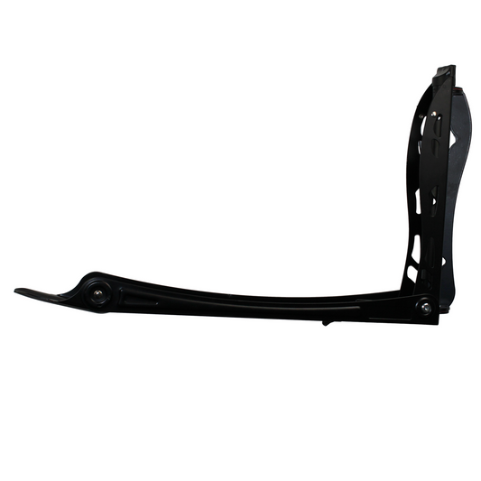 Storease Wall Storage System Roll on Bike Rack - Black - 670mm x 130mm x 110mm - Wall-Mountable - Adjustable Arm
