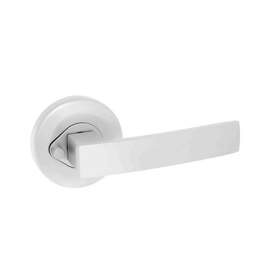 Gainsborough Satin Chrome G2 Series Angular Privacy Leversets - 60mm Zinc - Modern Design - Easy Install - Auzzistore