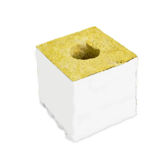 Hydroponic Rockwool Grow Cubes 12 Pack - 75mm x 75mm x 65mm - Sterile Seed Propagation – view 2