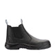 Bata Men’s Black Cobra Pull On Safety Boot UK Size 10 - Steel Toe - Slip Resistant