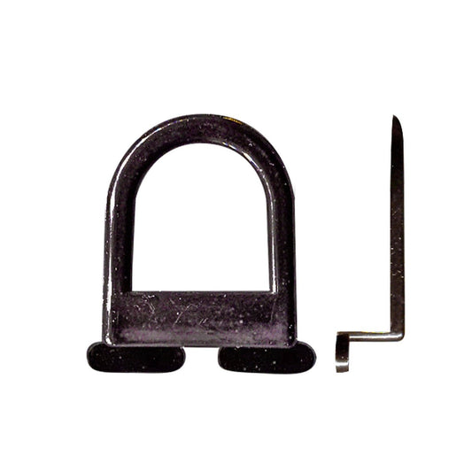 Rolltrak Black Flyscreen Lift Tab 50 Pack - 25mm Frame - Durable Black Plastic - Auzzistore