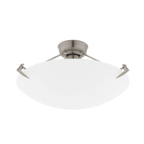 Luce Bella 30cm Glass Ceiling Light - DIY - Frosted - Contemporary Design - Auzzistore