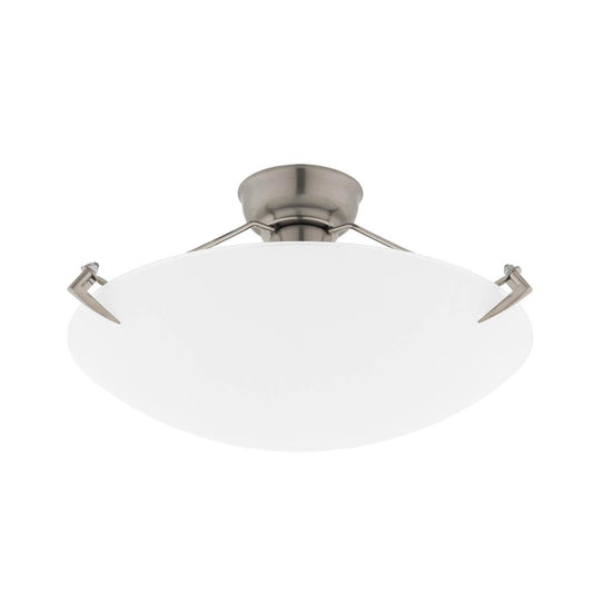 Luce Bella 30cm Glass Ceiling Light - DIY - Frosted - Contemporary Design - Auzzistore