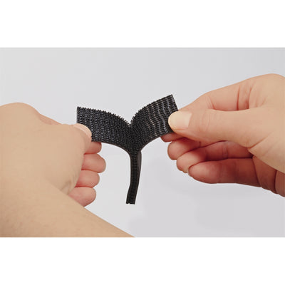 Scotch Extreme Fasteners Black 2.5cm x 7.6cm Strips - 2 Pack