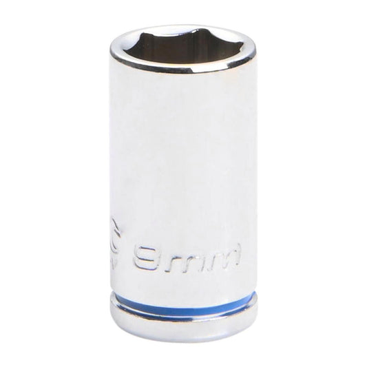 Kincrome 9mm Socket 1/4 Drive Chrome Vanadium Steel Rust Resistant - Auzzistore